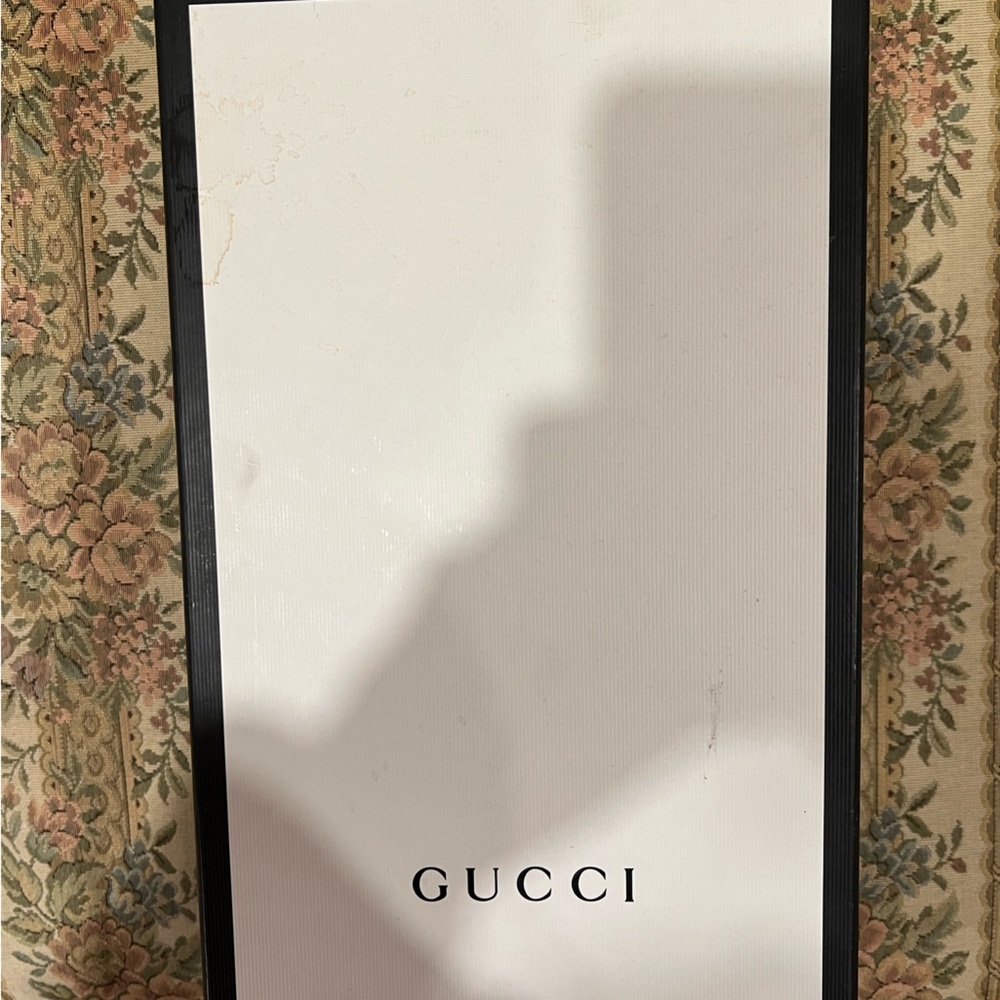 Gucci Black Leather Lug Sole Loafers - Picture 7 of 16
